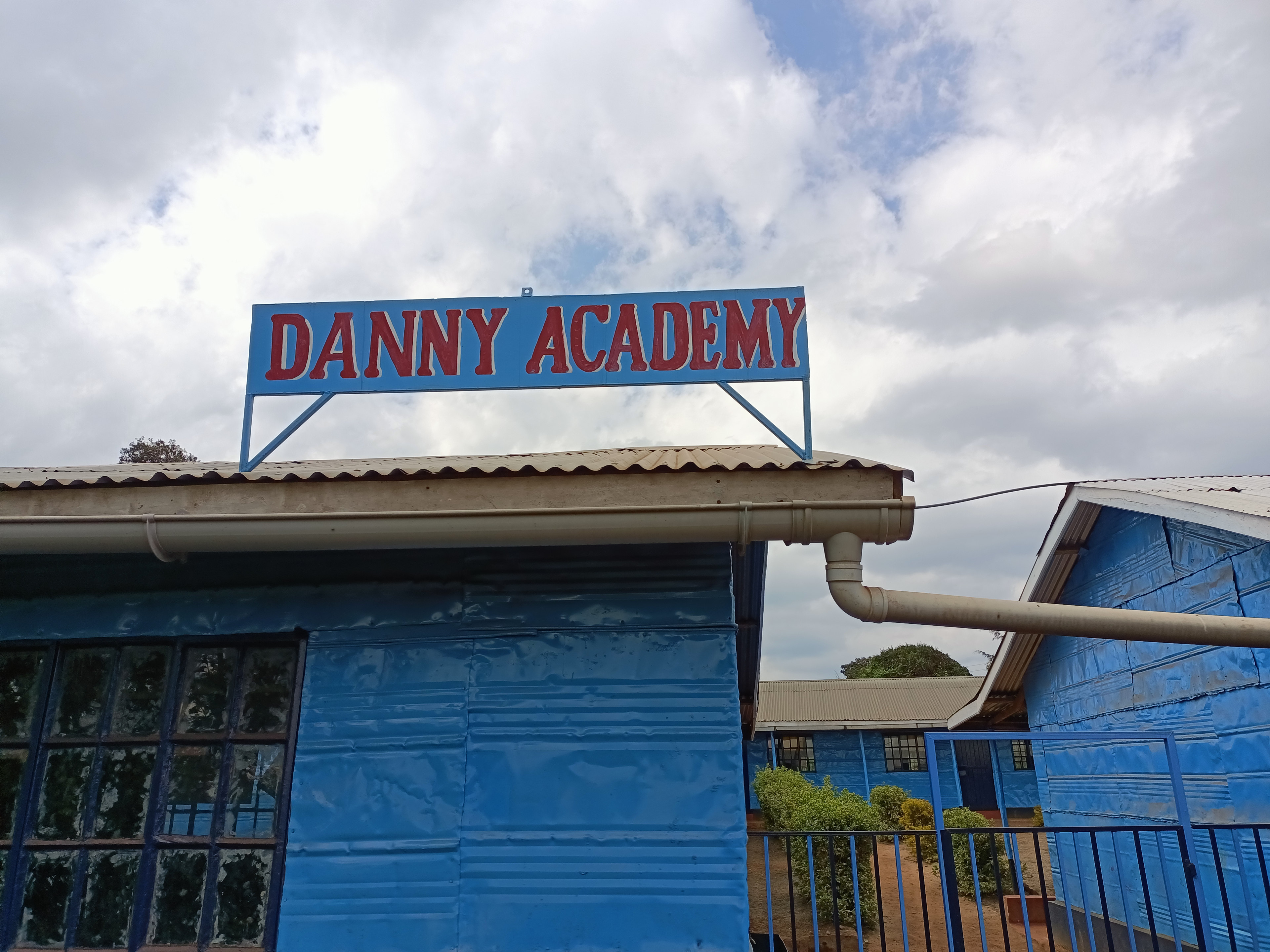 The Danny Academy school sign